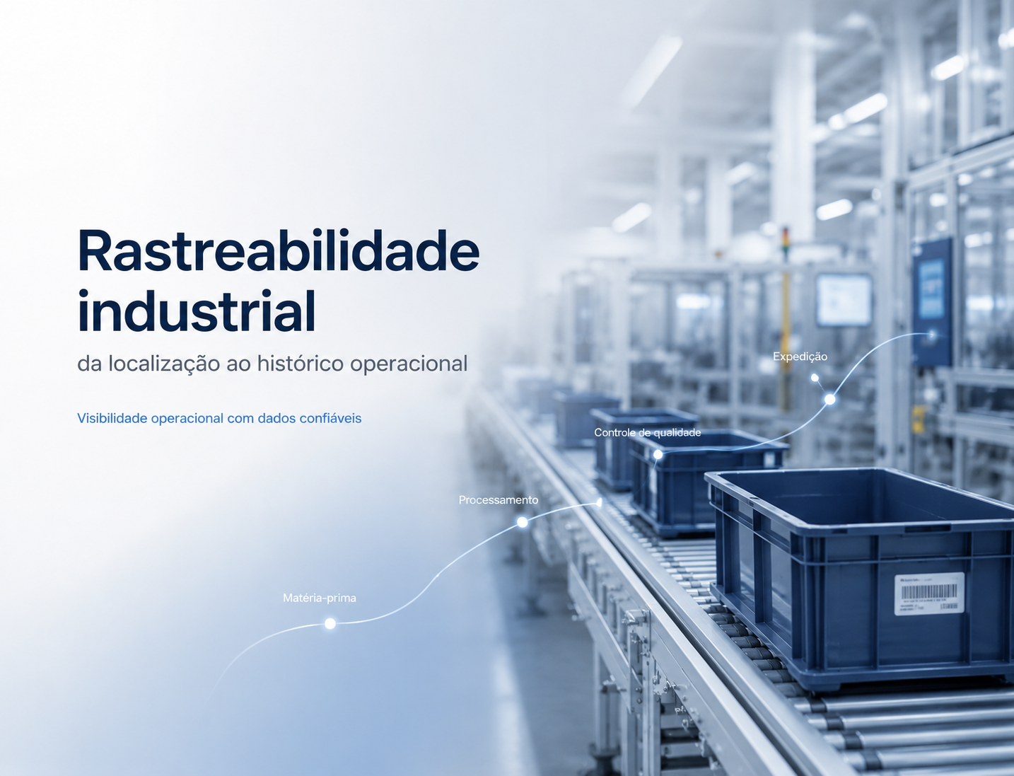 Rastreabilidade industrial: por que ela vai além de saber onde o produto está